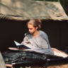 Ультралёгкий спальный мешок NATUREHIKE CNK2350WS023 M320 хлопковый с капюшоном весна осень камуфляжный, молния справа 6975641889205