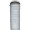 Ультралёгкий спальный мешок NATUREHIKE RM80 Series Утиный пух Grey Size M, 6927595707197